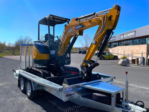 BRENDERUP Maschinenträger 3,60 m x 1,79 m 3500 kg