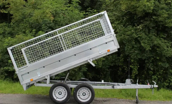 Anhänger Kipper lider 39560 zweiachsig Nutzmaße: 253 x 147 x 30 cm