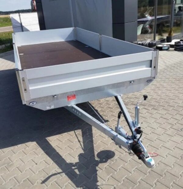 Pritsche Boss 600 x 200 cm 3500 KG + Rampen + Stützen