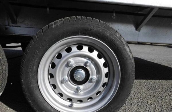 Anhänger Pritsche Räder unten LIDER - PTAC : 3500 kg - 2 Achsen gebremst - 506 x 215 cm