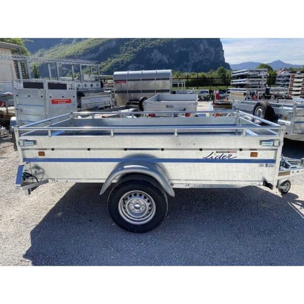 Anhänger 34392 Robuster Lider Geräumig und Gebremst (253 x 134 cm, 1300 kg)