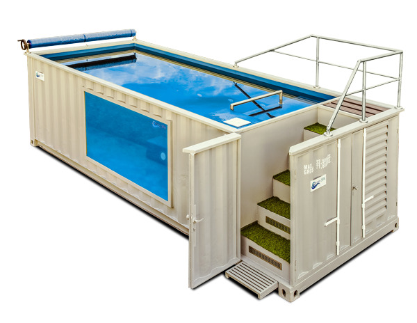 Panorama-Containerpool 12 Meter langer