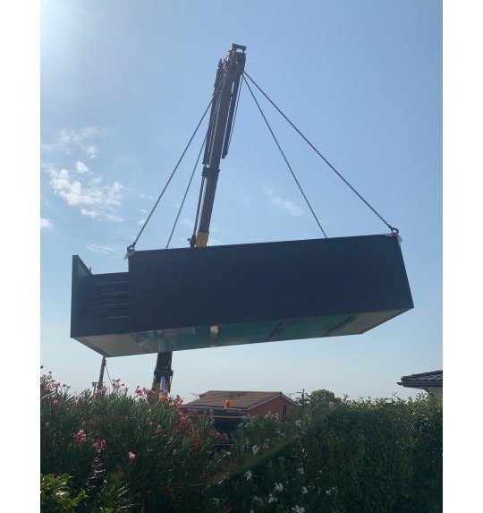 Mini-Mobilpool-Container 5,25 m x 2,55 m x 1,26 m