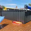 Gebrauchsfertiger Containerpool 6,2 m x 2,5 m, Komfortpaket