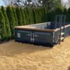 Gebrauchsfertiger Containerpool 6,2 m x 2,5 m, Komfortpaket