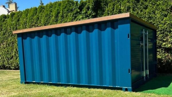Container-Spa-Pool mit Whirlpool und Komfortpaket 3,0 m x 2,5 m großer