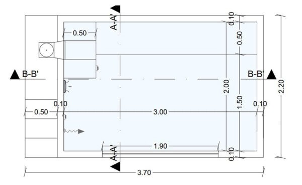 ILU Pro 230 Aufstellpool aus starrem Stahl