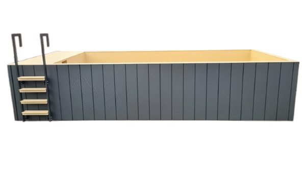 Polypropylen-Schwimmbadcontainer 6,5 x 2,6 m