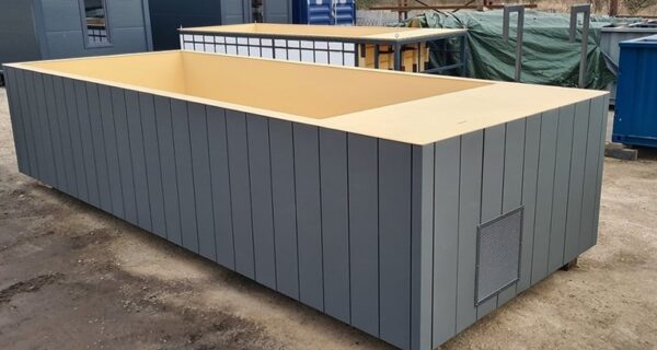 Polypropylen-Schwimmbadcontainer 6,5 x 2,6 m