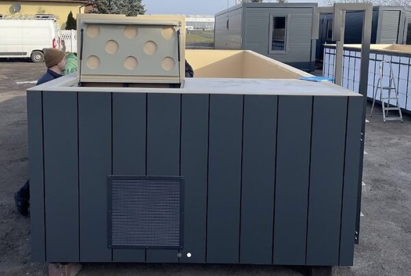 Polypropylen-Schwimmbadcontainer 6,5 x 2,6 m