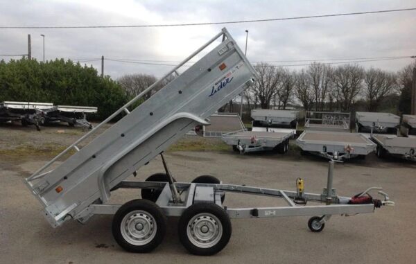 Anhänger Kipper robust lider ptac 1500kg zweiachsig gebremst neu