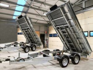 Anhänger Indespension Kipper 2-Achser – PTAC 2700 kg