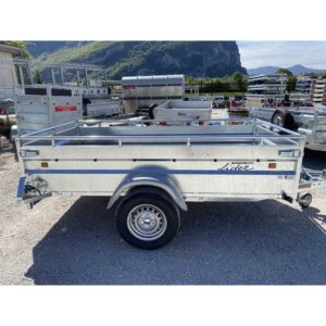 Anhänger 34392 Robuster Lider Geräumig und Gebremst (253 x 134 cm, 1300 kg)