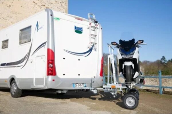 Crossanhänger für Motorrad